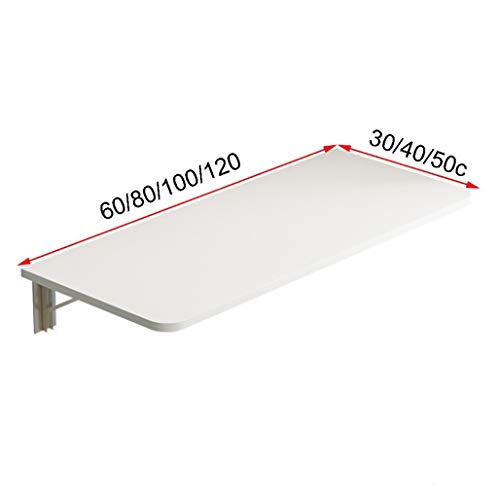 Tables à abattant pour petits espaces libérant la surface au sol