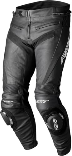RST Tractech EVO 5 Pantalones de piel para moto, color negro, talla XL