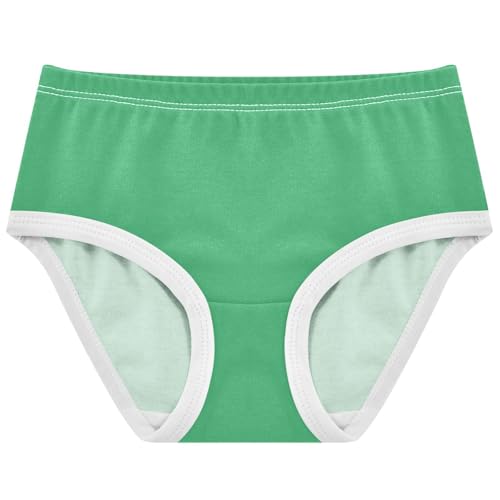 Joisal Medium Sea Green Girls Underwear Toddler 2t Cotton Girl Panties Cute Cartoon Undies Kids Briefs