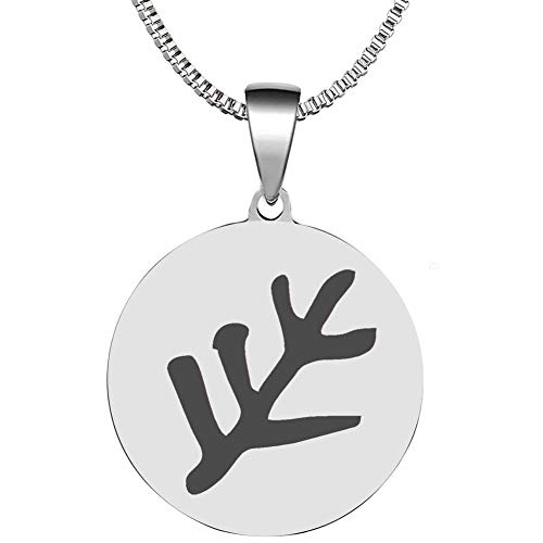 Cthulhu Elder Sign Icon Mythos Stainless Steel Protection Amulet Pendant Necklace