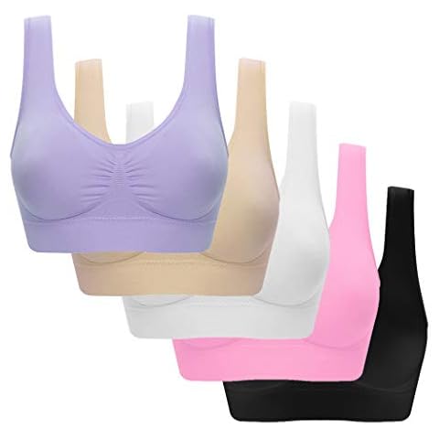 AEGJEGVD Ultra-Thin Full Cup Sports Bra Cover