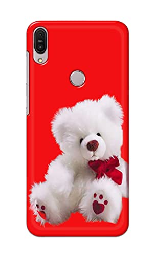 Image of PRINTFIDAA Teddy Bear Love Romantic Valentines Day Dumbo Printed Designer Hard Back Case Cover for Asus Zenfone Max Pro (M1) ZB601KL / ZB602KL (5.99 inch) -(TY) MVN1001