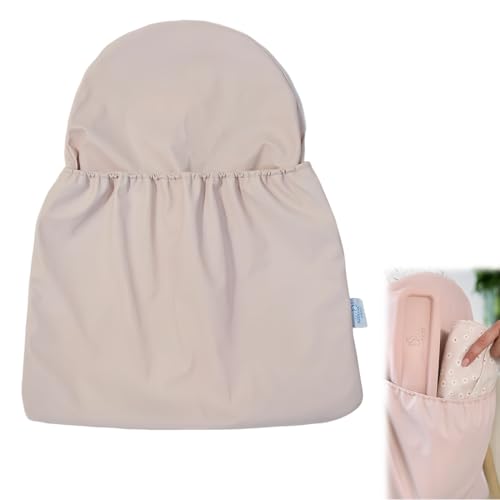 NJCXOLA Almacenamiento para trona para niños, Almacenamiento para trona para bebé, lavable, para guardar toallitas, chupetes, biberones o baberos, 30 * 40cm, rosa
