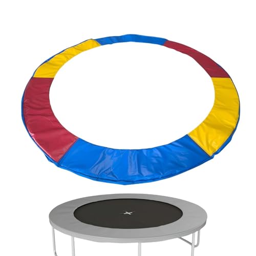 Almohadilla de trampolín colorida para proteger los resortes durante el salto