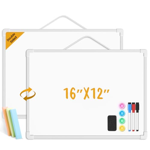 Lumspax Small Dry Erase Board for Wall, 16' x 12'...