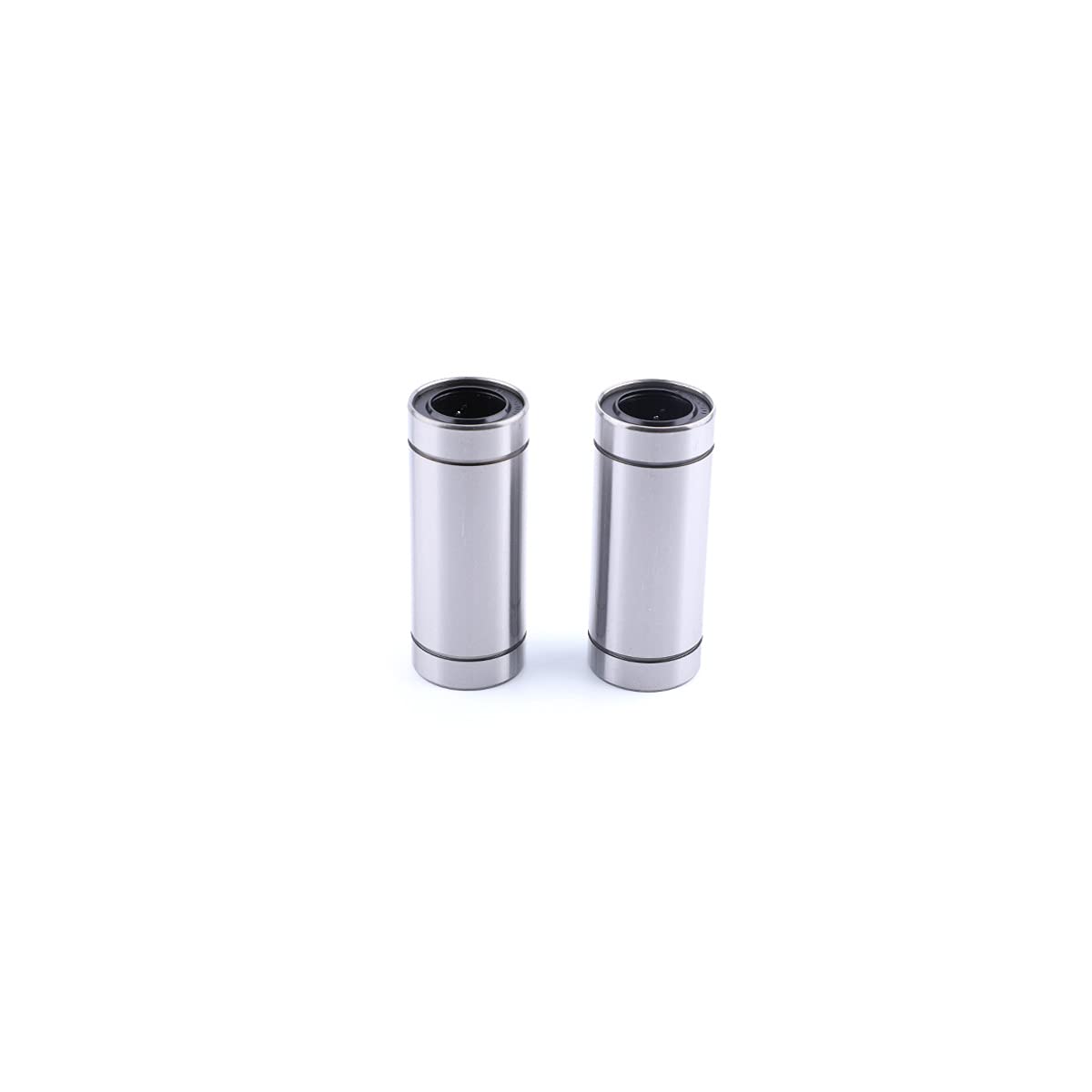 LM6LUU Linear Ball Bearing, Bore Dia 6 mm, OD 12 mm, Width 35 mm, Used for Mechanical Sliding Tables, CNC Machine Tools, 3D Printers, Silver 2pcs — Amazon image 2