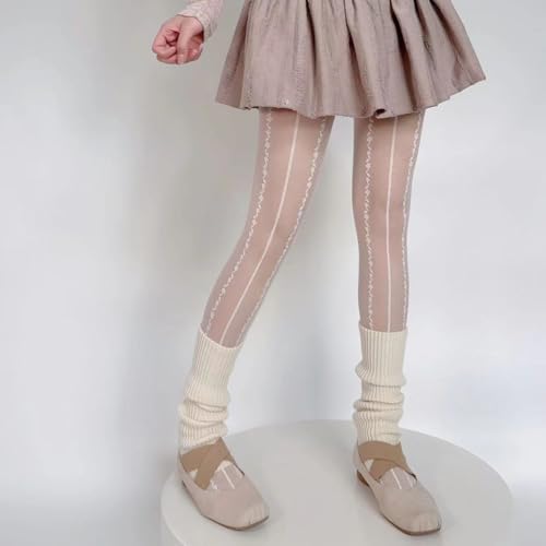 Image of Benefeet Sox Womens Sheer Tights Girls Floral Patterned Sheer Nylon Pantyhose Stockings Silky Party Lolita Tights Gifts