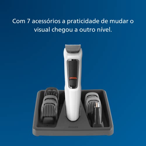 Aparador de Pelos 7 em 1 Philips MG3721/77... glide