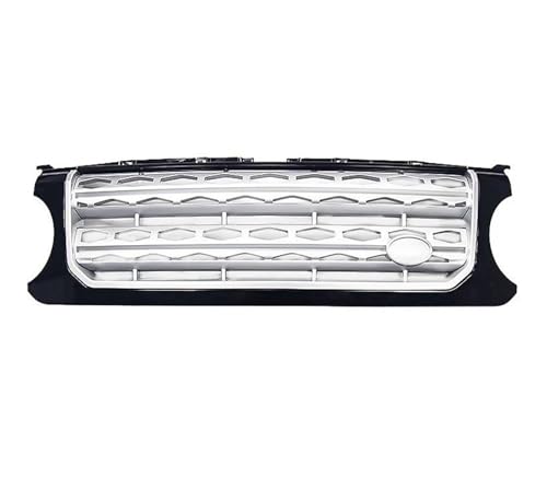 Grille de course avant argent contre débris pour Land Rover Discovery 4