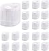 Jiahanle Chapeau de Chef Jetable 20 Pcs Chapeau de Cuisine Réglable pour Cuisine Maison Restaurant Restauration Toques de Cuisinier Non-tissé (Blanc), 29