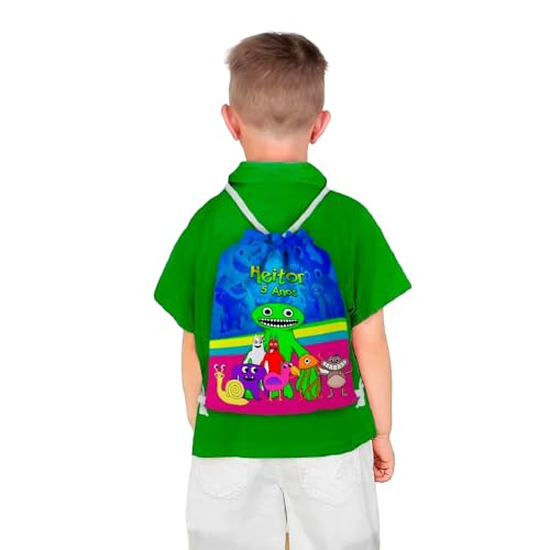 Mochilinha Bag Infantil Personalizado com Nome e Idade Garten of Banban (Mochilinha 20x30, Unidades, 01)