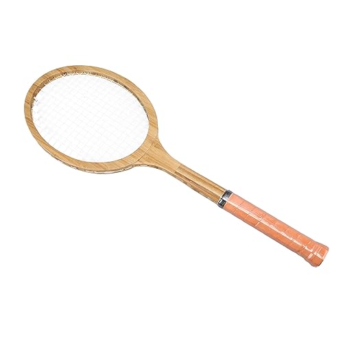 Raqueta decorativa de madera para tenis, 30 oz
