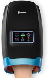 LifePro Legra Handmassagegerät – Wärme, 5 Modi, kabellos, 7 Stufen