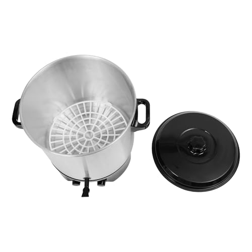Image of Electric Water Bath Canner, 27L /28.53QT 304 Stainless Steel 1500W 120V Adjustable Temp Control (122F to 212F) with Timer Automatic Reheat Function Overheating Protection (27L /28.53QT)