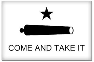 Texas Come and Take It 5"x3" Vinyl Decal - Bold Texas Pride...