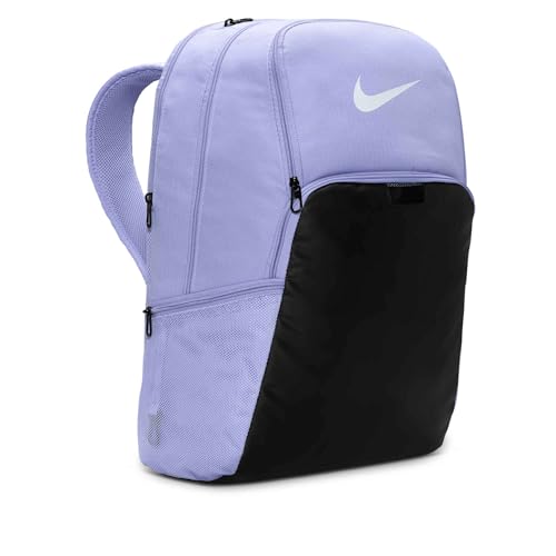 Nike, Unisex, Brasilia 9.5 Training Backpack (Extra Large, 30L), Lilac Ice/Black/White, One-Size - Image 3