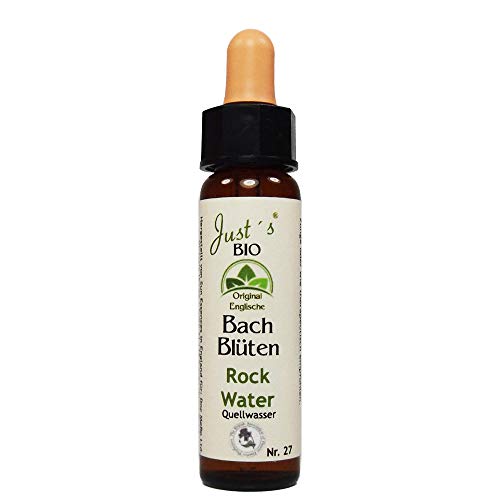 Rock Water Nr. 27 Just´s Original englische BIO Bachblüten Quellwasser Blütentherapie für Mensch und Tier … … Cover