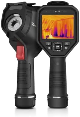 HIKMICRO M11W Professional Thermal Imaging Camera 192 x144 IR Resolution with 8Mp Visual Camera, Wide FOV, Wi-Fi Thermal Imagers with 25 Hz Refresh Rate