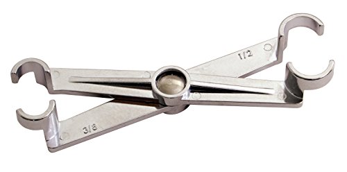 Lisle 63710 3/8” X 1/2" Scissor Disconnects Low Profile