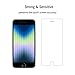 Ailun Screen Protector for iPhone SE 2020 2nd/2022 3rd Generation, 4.7-Inch Tempered Glass 0.25mm Case Friendly 3 Pack Clear
