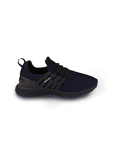 Image of Franco Leone Men Mesh Black Grey Sport Shoes