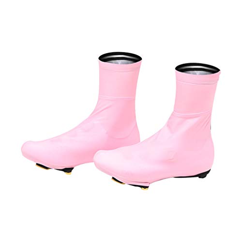 Cubres zapatos ciclismo hombre mujer, naranja, L miniatura 2