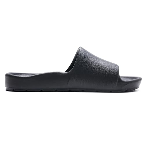 Image of Unisex Arch Support Shower Shoes with Drain Holes Slides | Drain hole,Lightweight,Comfortable,Durability,Sole cushioning,Quick-drying,indoor outdoor wear