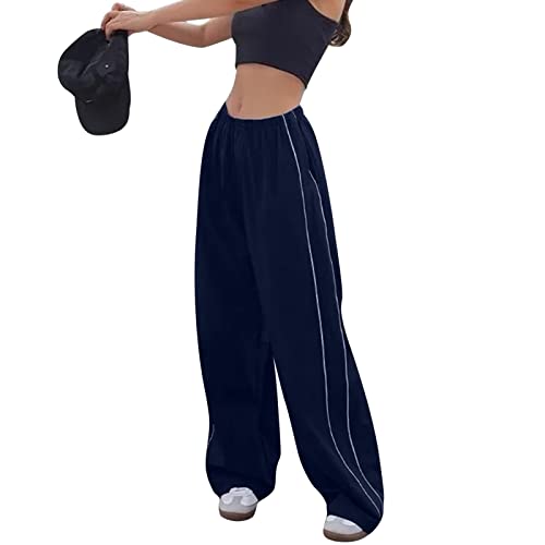 Dihope Track Pants Damen Baggy Jogginghose Y2K Fallschirmhosen Cargohose...