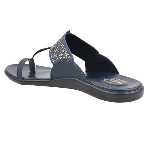 Image of Medifeet Women's Studded Toe-Ring Sandals