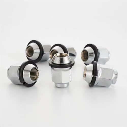 Pernos tornillos compatibles con KIV M12x1.5 de 35 mm y tuercas rueda coche hexagonal 4