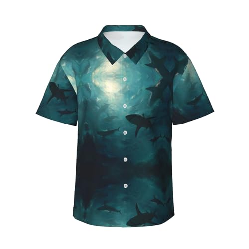 Chemise requins homme pour des vacances tropicales inoubliables en été