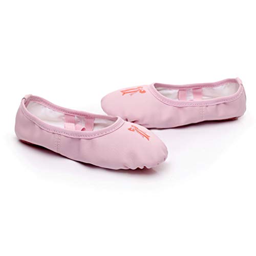Artibetter Sapatos de balé com sola macia, sapatilha de balé para dança e prática de dança sapatos e
