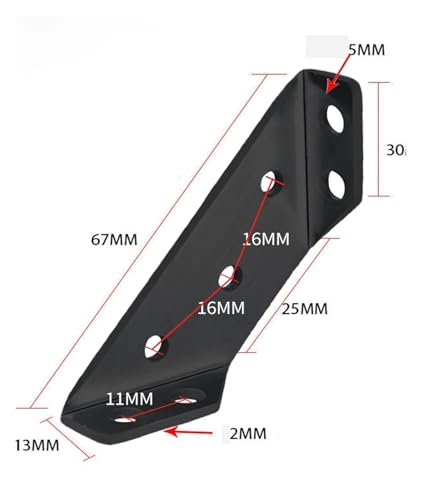 Support de cadre d'angle robuste for le bois pour réparer un meuble instable - 3