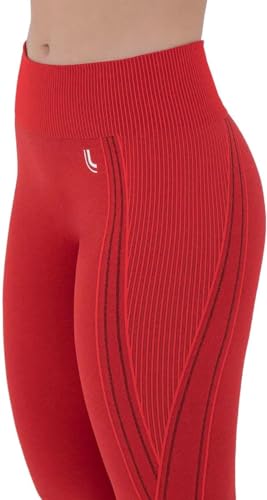 Kit 02 Calças Legging | MAX LUPO | M | Sport com Silicone interno no cós Texturizada a Ar Cintura Al