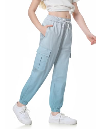 Image of SANGTREE Girls & Womens Printing Cargo Jogger Pants,6 Years - Women 2XL