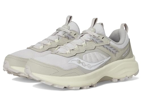 Saucony Women's Excursion Tr17 Sneaker, Moon/Vanilla, 8