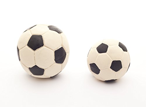 Lanco Natural mascota pelota juego de tamaño mediano y pequeño, ideal para pequeñas y medianas perros