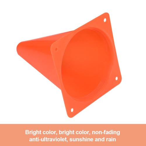 OTYMIOW 12 Conos de Tráfico para Entrenamiento, Duradero y Estable Conos Señalizacion - Plástico Entrenamiento Fútbol, Deportes y Juegos, Entrenamiento del Perro - imagen 4