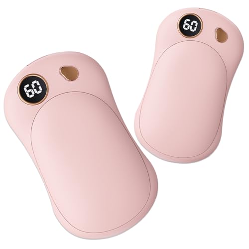 HONEYYEAR Hand Warmers Rechargeable 2 Pack, 10000mAh Electric Hand Warmers,