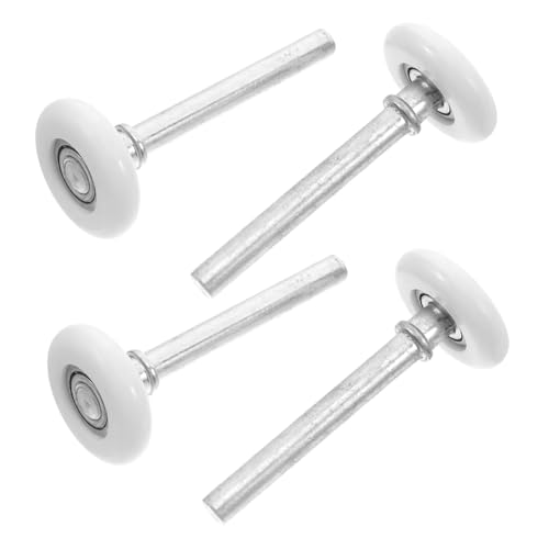 Ruedas de nylon para puerta de garaje rodamiento blindado resistente de larga duracion 2