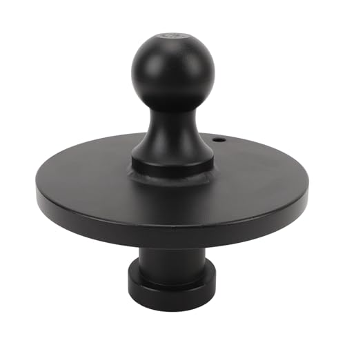 Gooseneck Ball Adapter 2?5/16 Inch 5th Wheel to Gooseneck Ball Adapter for Tractor Trailer Fifth Wheels