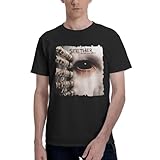 Seethers T Shirt Summer Cotton Tee Mens Round Neckline Short Sleeve Casual Cool T-Shirts 6X-Large Black