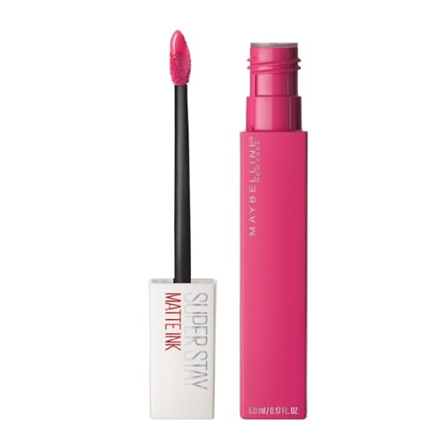 Labios, Beauty Maybelline Labial líquido matte de larga duración, Superstay Matte Ink tono Romantic 30, 5g