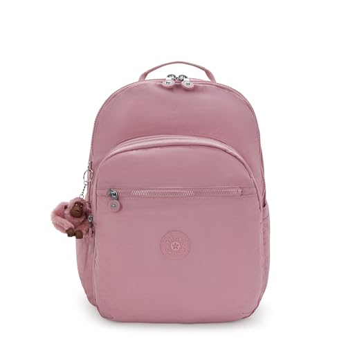 Image of Kipling Women's Seoul Extra Large Bts 17 inch Laptop Backpack, Durable, Roomy with Padded Shoulder Straps, Built-In Protective Sleeve