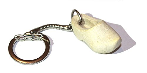 Preisvergleich Produktbild Schlüsselanhänger Holzschuh 3,5 cm mini Klompen Holländische Holzschuhe