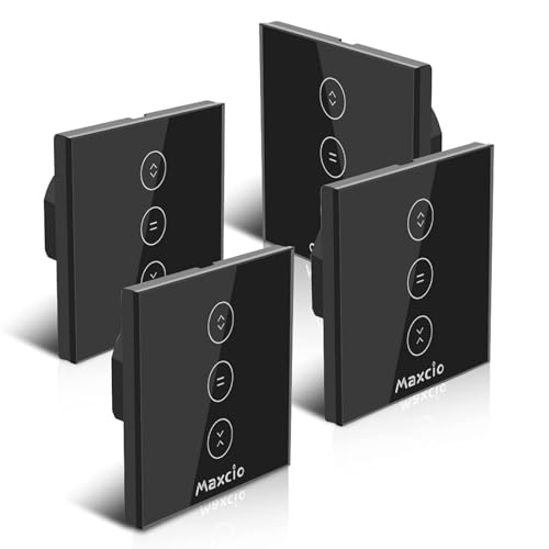 Maxcio WLAN Rollladenschalter 4er-Set