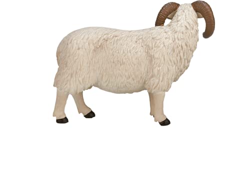 Showpiece Puzzles MOJO Premium handbemalte Bauernhoftier-Figuren (Schaf – Schwarze Ram) – Bild 7