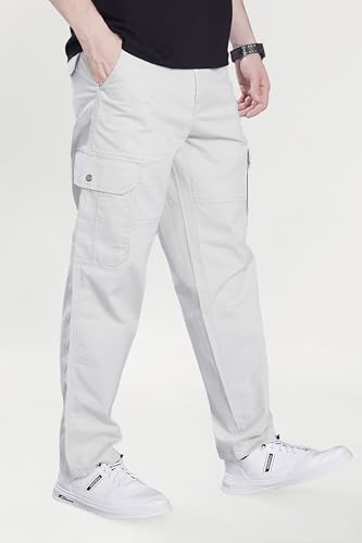 Image of DIVISIVE Men's Loose Baggy Fit Cotton Cargo Pants