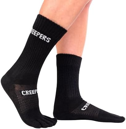 Creepers Merino Wool Quarter Crew Toe Socks – Best Blister-Proof Merino Toe