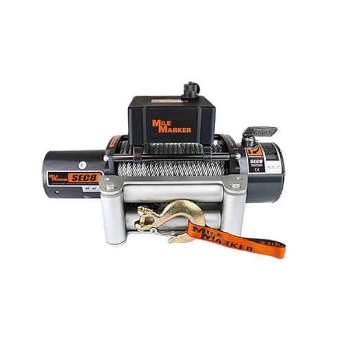 TrendsAuto Winch de cable de acero 8,000 lbs capacidad miniatura 2